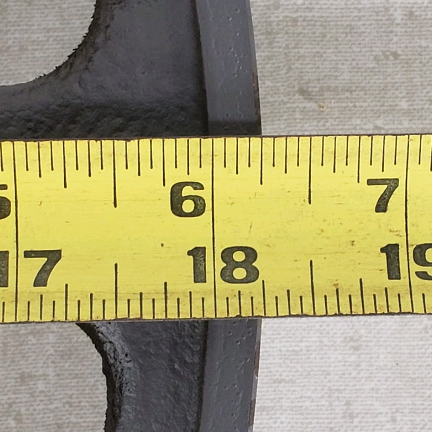 Browning AK184 Cast Iron Single Groove V-Pulley 18.25" Dia 3/4" Bore 6 Spokes
