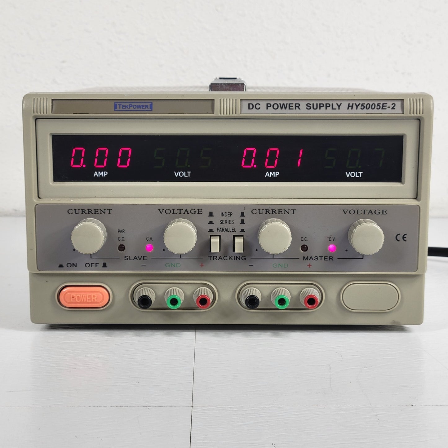 TESTED TekPower HY5005E-2 Dual Output Switching DC Power Supply 50V 5A