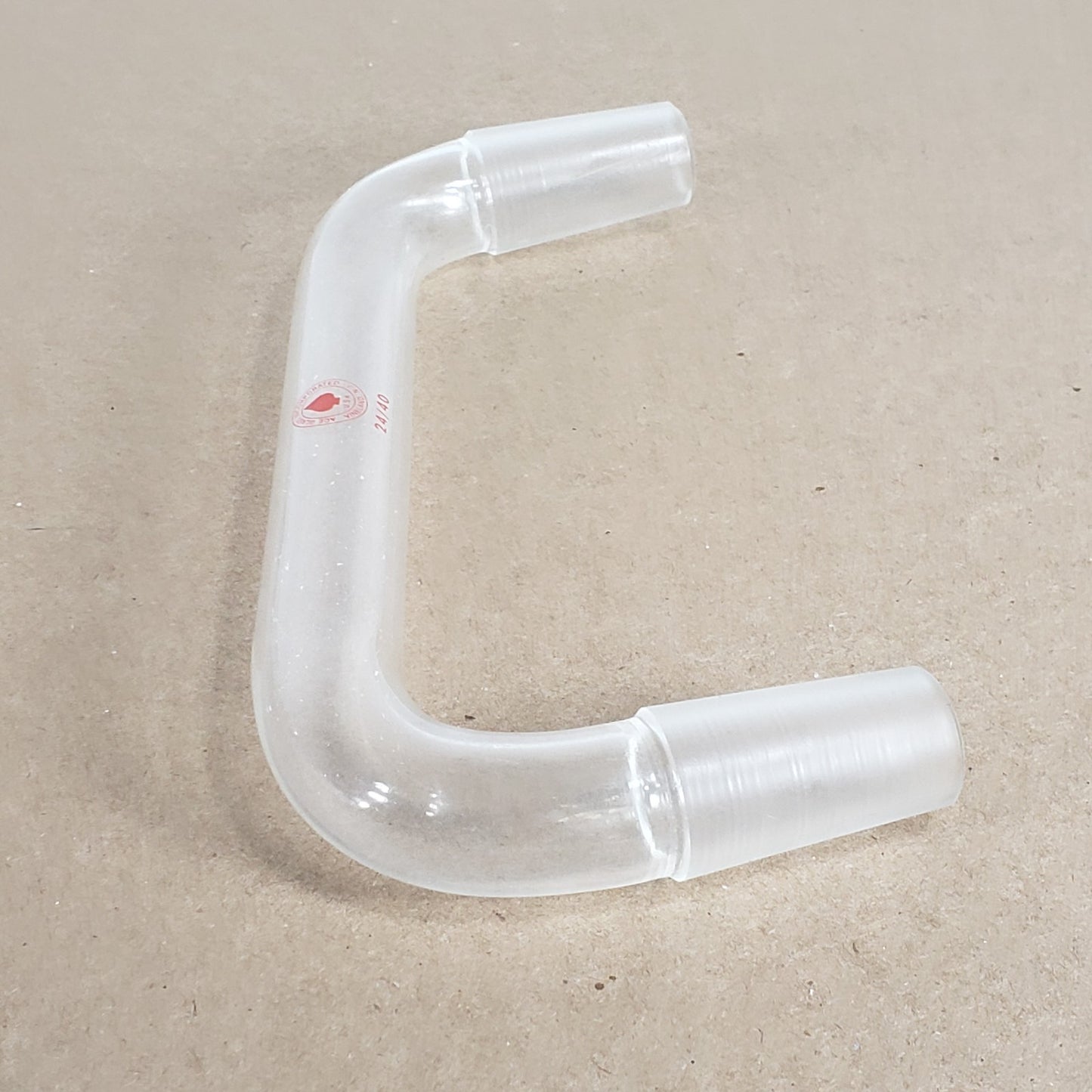 Lot Of 3 Ace Glass Inc 5040-10/5238-03/5125-10 Side-Arm/U/Y-Adapters 24/40 Joint