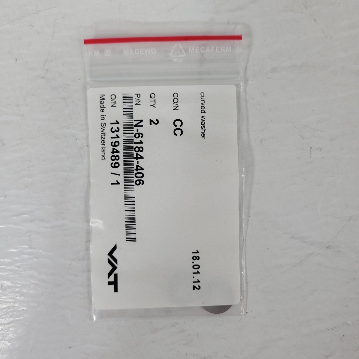 VAT 419088 DN200 Series 14 High Vacuum Gate Valve Spare Parts Kit NEW