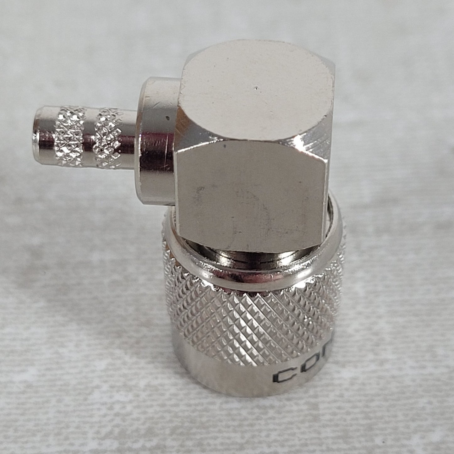 10 Unit Connex RF 122140RP RP-TNC Right Angle Plug 50 Ohm Solder Crimp Connector