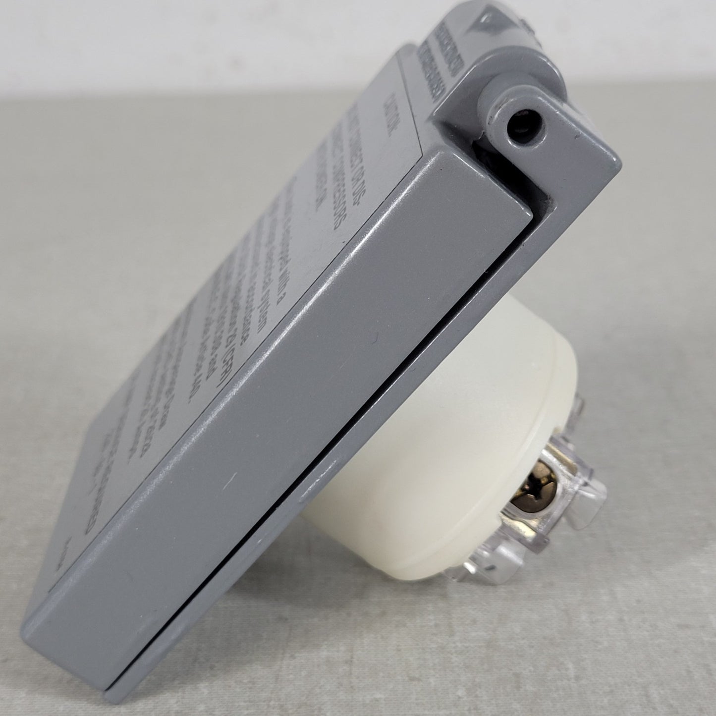 17388AAA 30A 230V Industrial Compressor Electrical Outlet Box FD FS Mount Gray
