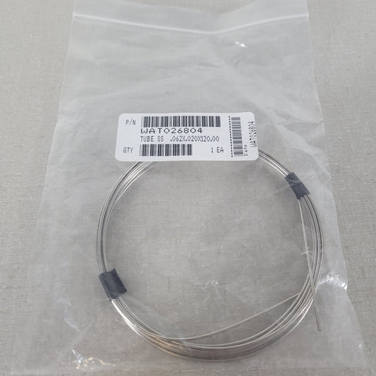 Waters WAT026804 Stainless Steel Tubing .062 x .020 x 120 Inch HPLC Replacement