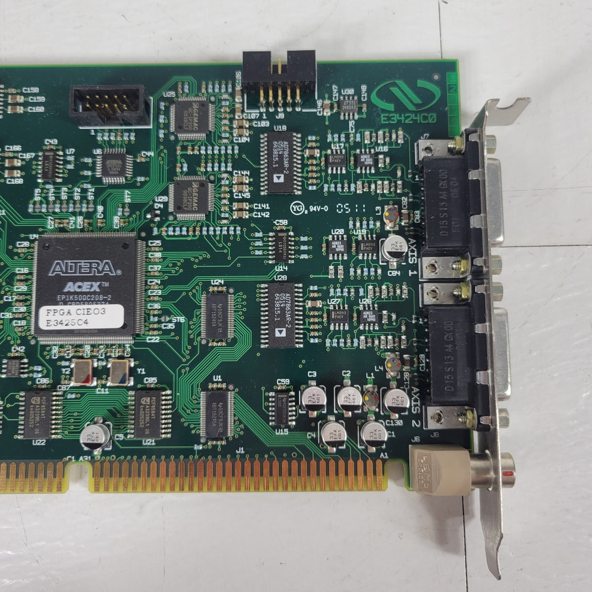 Newport XPS E3424C0 Motion Controller Encoder Board w/ 2x E3447A1 Motor Drivers