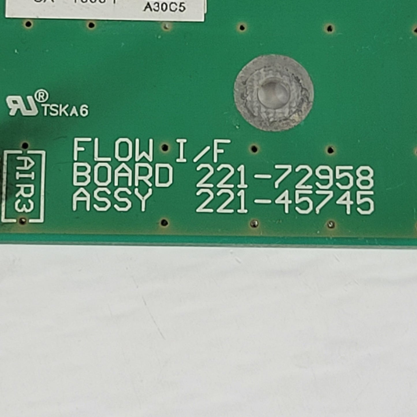 Shimadzu 221-72958 221-45745 Flow I/F Circuit Board From a GC-2014AFsc