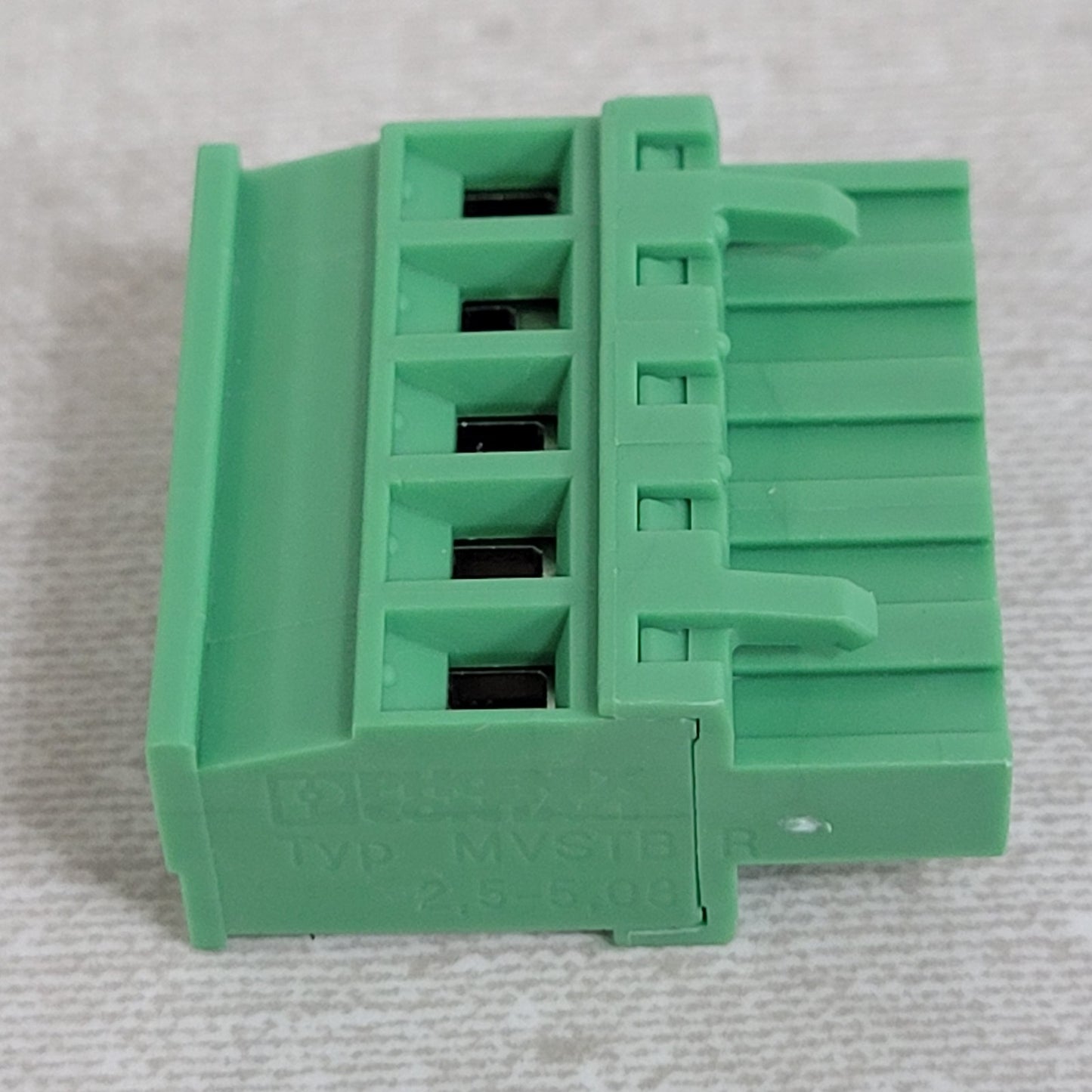 Lot of 5 Phoenix Contact 1792278 MVSTBR 2,5/ 5-ST-5,08 5 Contact PCB Connector