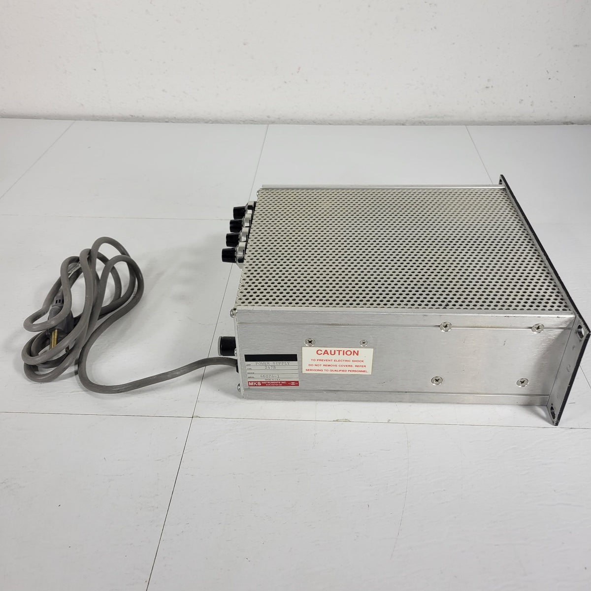 MKS Granville Phillips 247B 4-Channel Mass Flow Controller Power Supply Readout