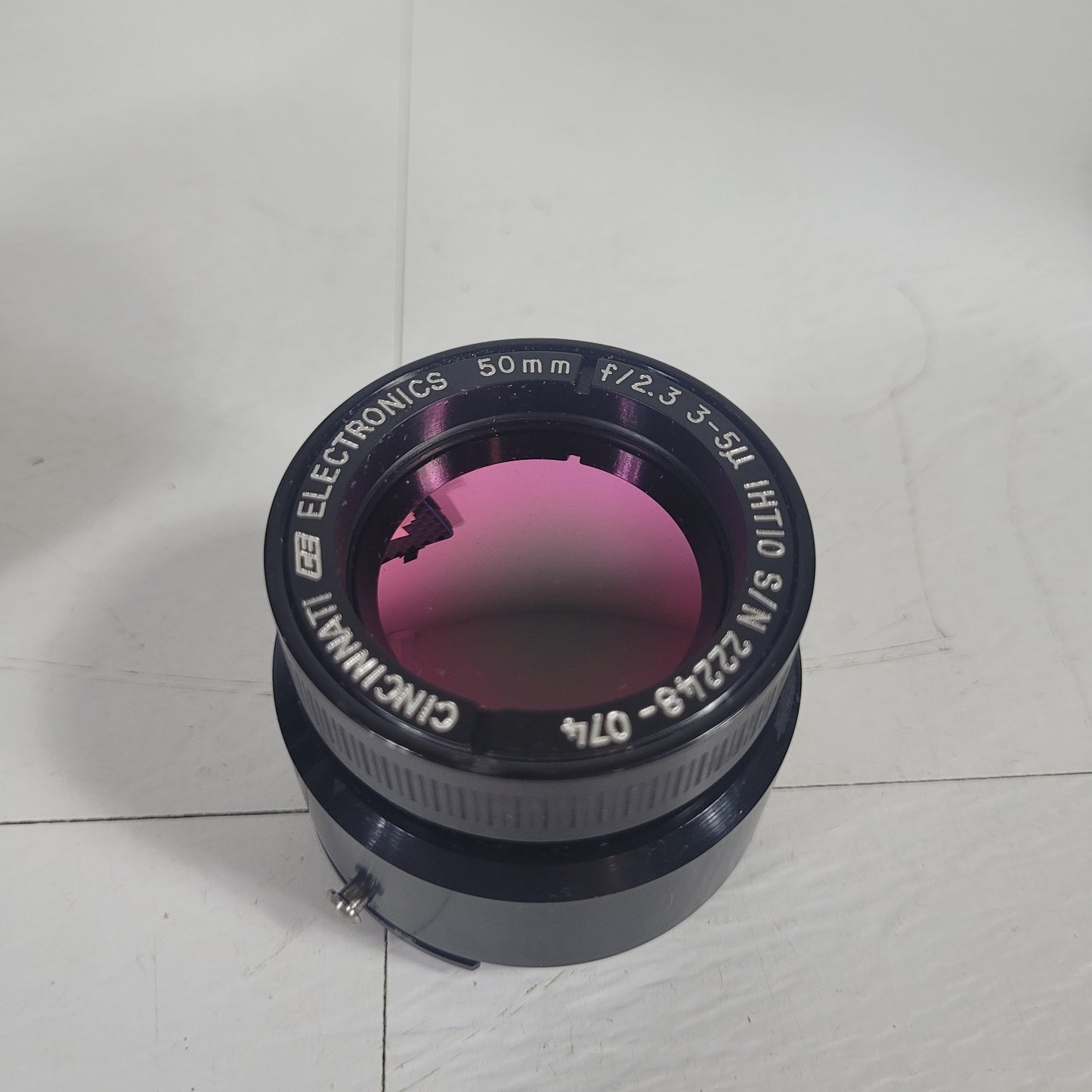 TESTED Cincinnati Electronics IRRIS-256ST MWIR InSb Thermal Camera w/ Lens