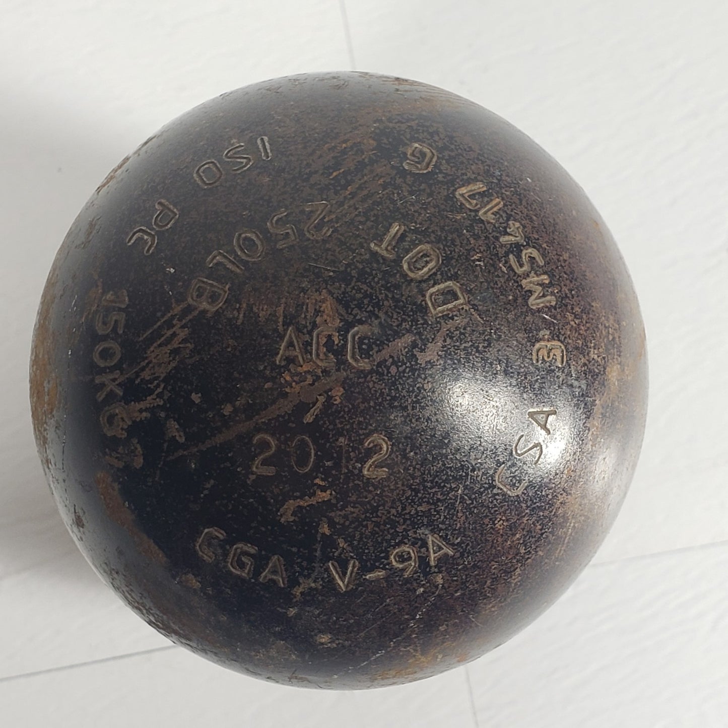 ACC M5417 American Cap Co Steel Gas Cylinder Safety Cap DOT CGA V-9 250LB