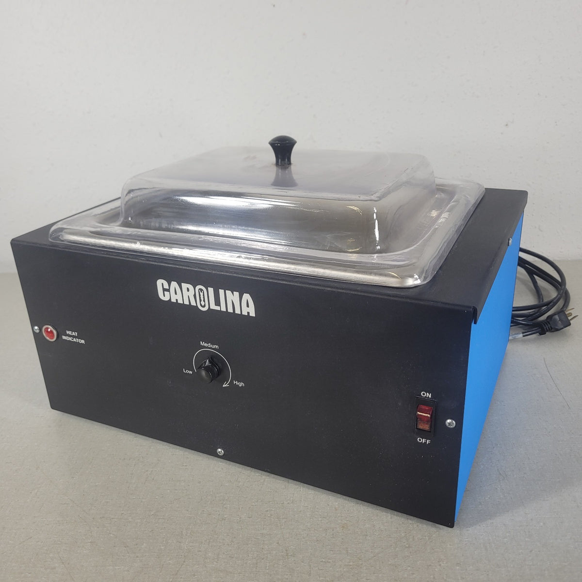 TESTED Carolina 216248 9L Lab Water Bath Variable Temperature Control 110V