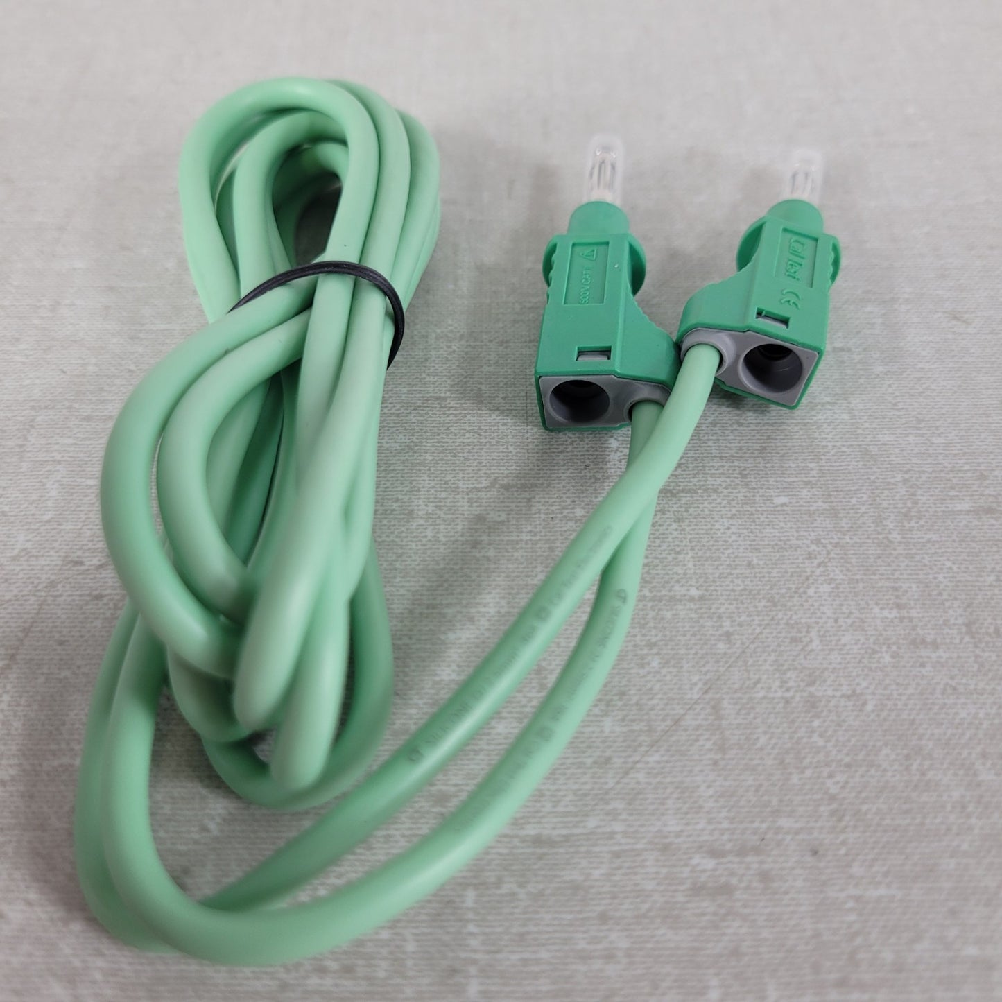 Cal Test Multi-Contact XZG425/SIL Green 4mm Stackable Banana Test Lead Cable