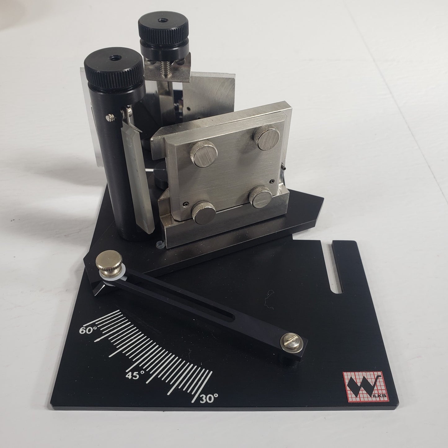 Vintage Wilks Scientific IR Spectrophotometer Optics Kit Mirrors Stand & Case