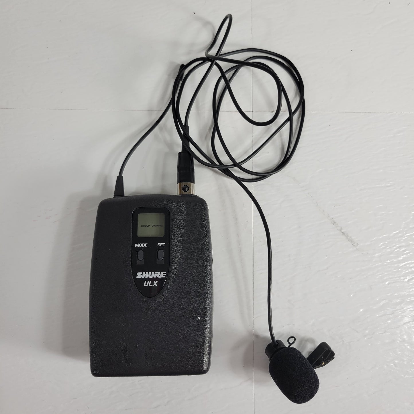 SHURE ULXS4 Receiver and Power Supply, ULX1 J1 Wireless Transmitter 554-590 MHz