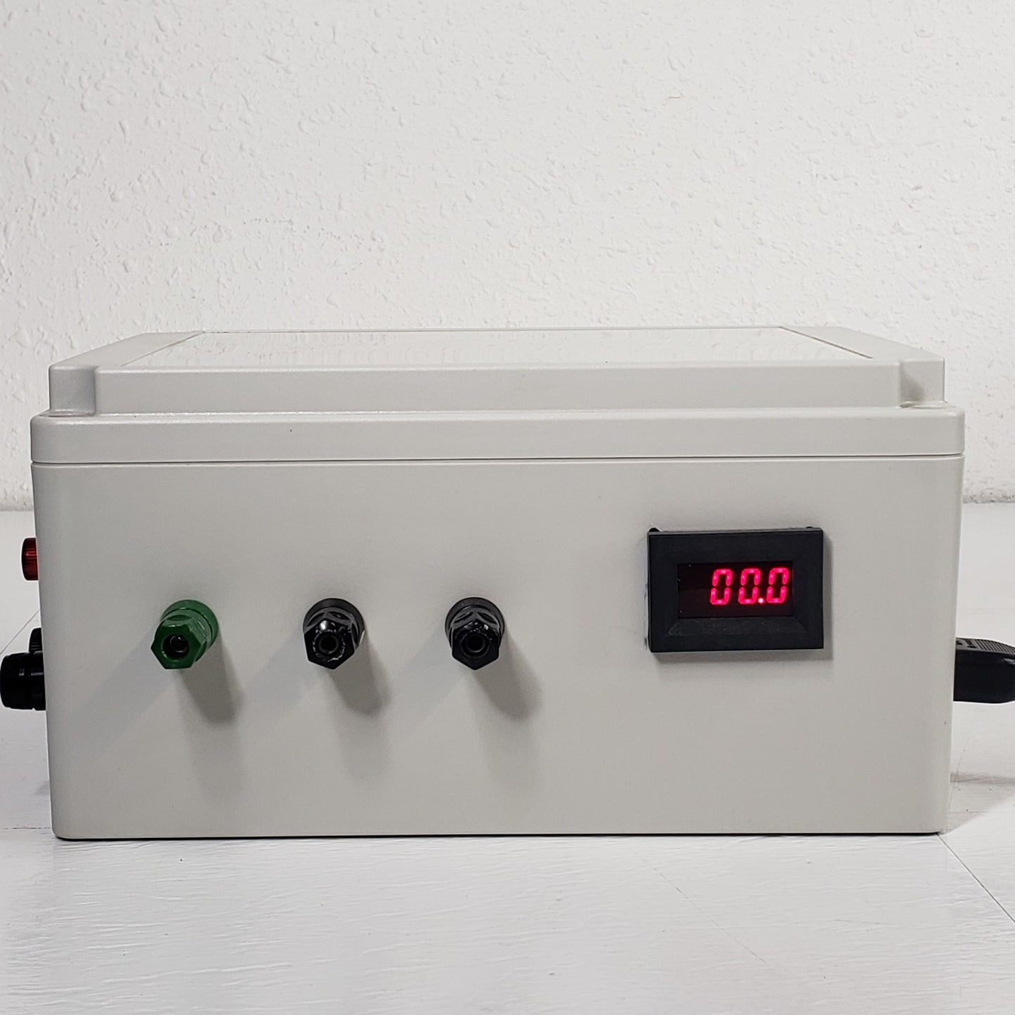 Custom Digital Ammeter Current Measurement Test Box w Schneider LC1D18 Contactor