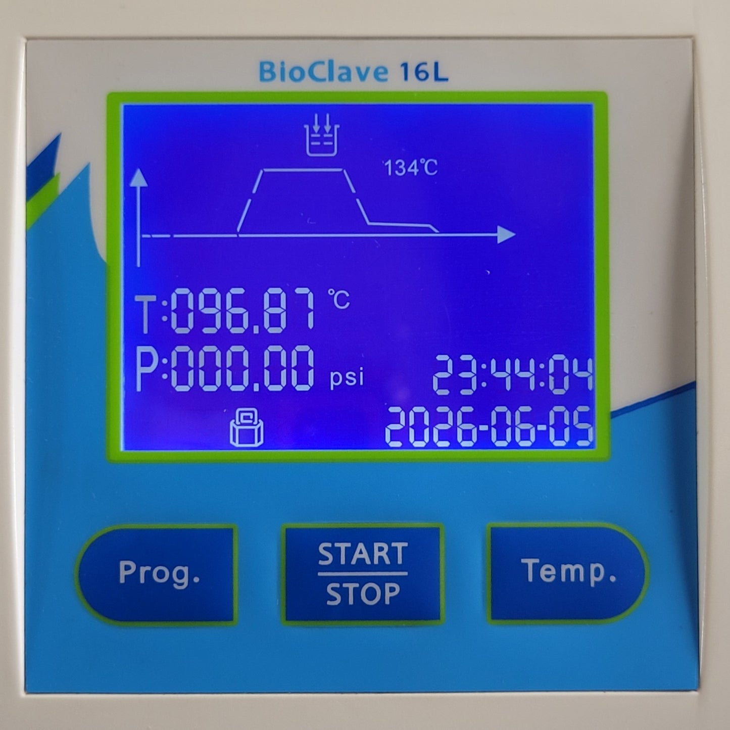 TESTED Benchmark BioClave STE-16M 16L Benchtop Steam Sterilizer Autoclave