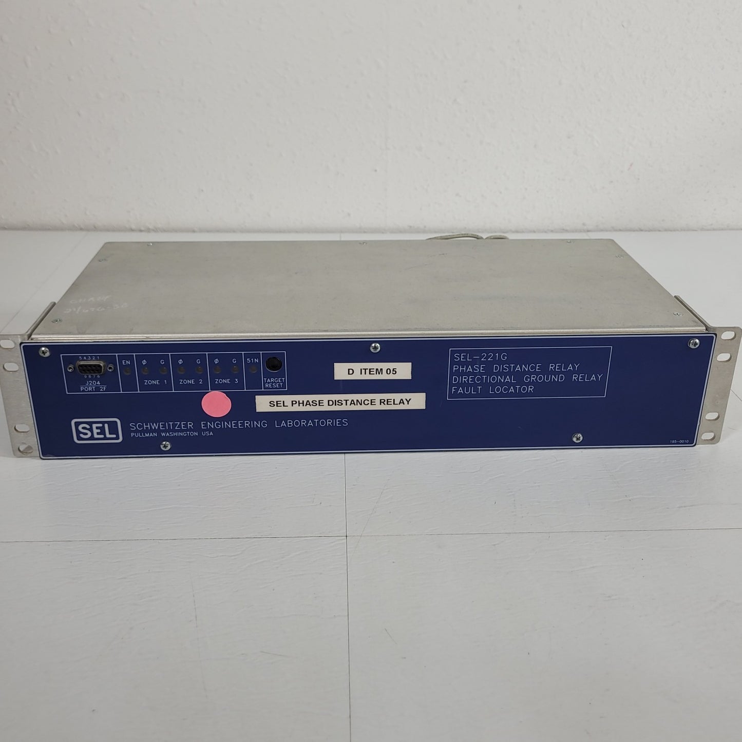 Schweitzer SEL-221G Phase Distance Directional Ground Relay Fault Locator