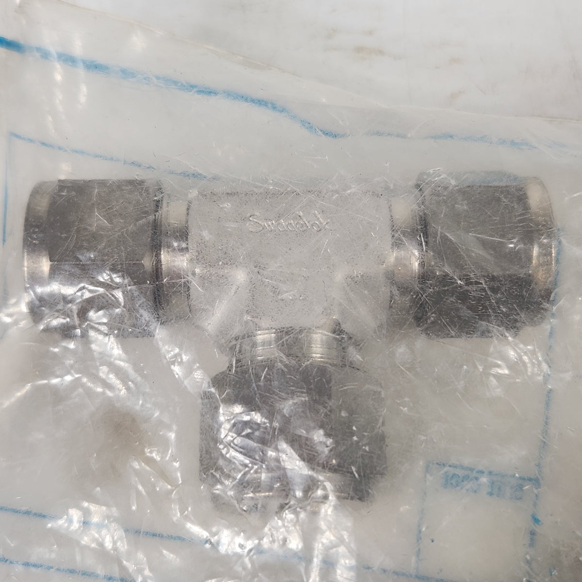 Swagelok SS-810-3 2-Pack 1/2" OD 316 Stainless Steel Compression Union Tee
