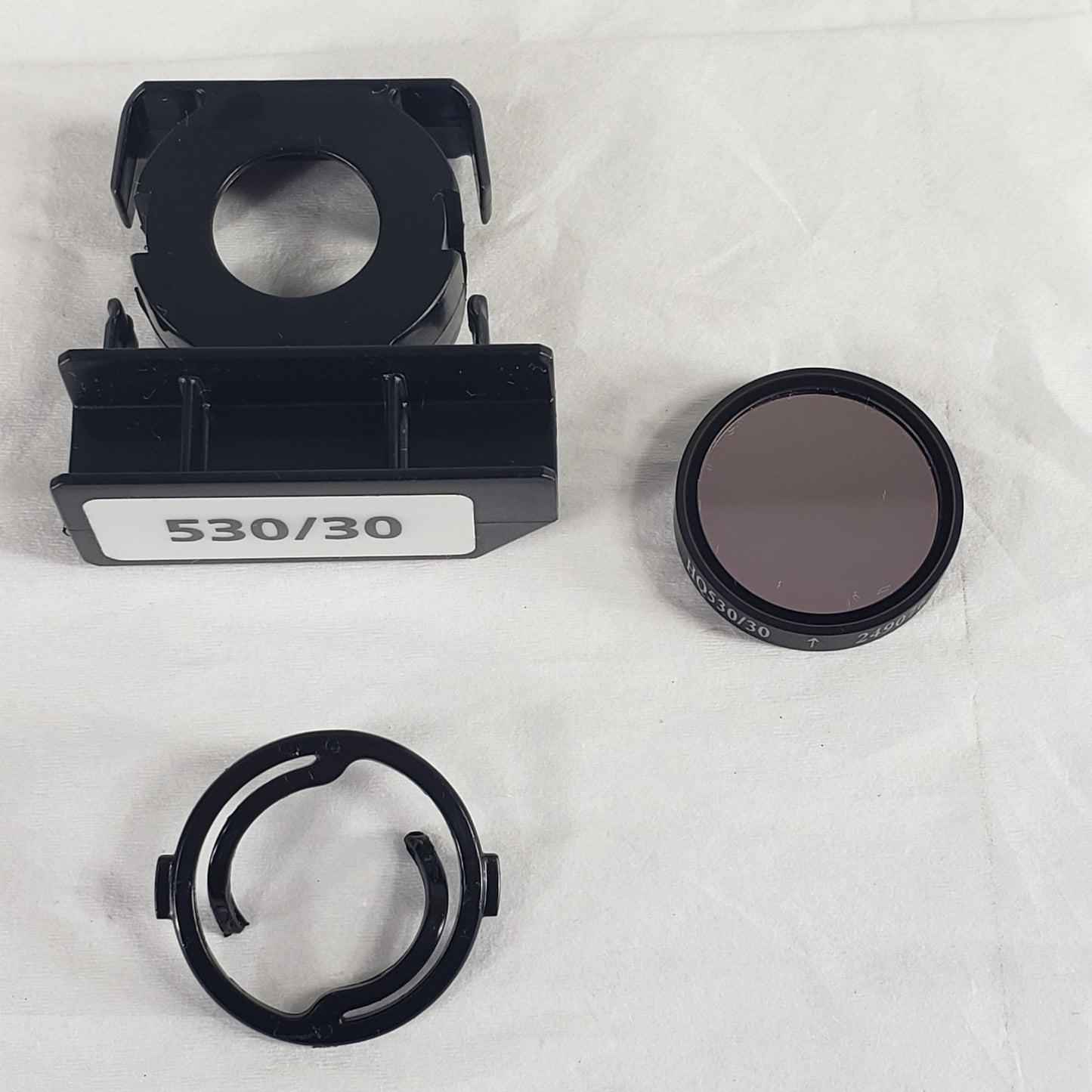 Chroma HQ530/30M 1" 530/30 Bandpass Fluorescence Filter for Flow Cytometry
