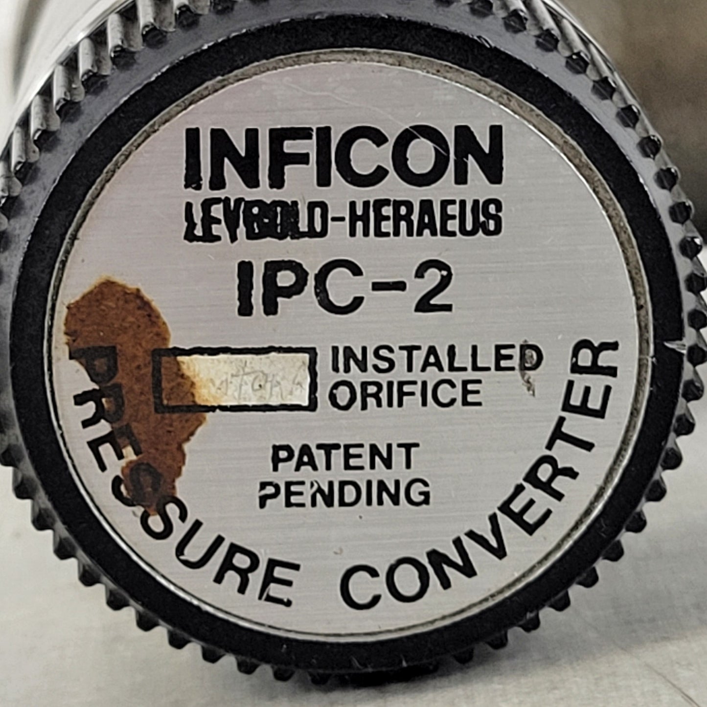 Inficon Leybold IPC-2 RGA Pressure Converter Valve 2.75" DN35CF UHV High Vacuum