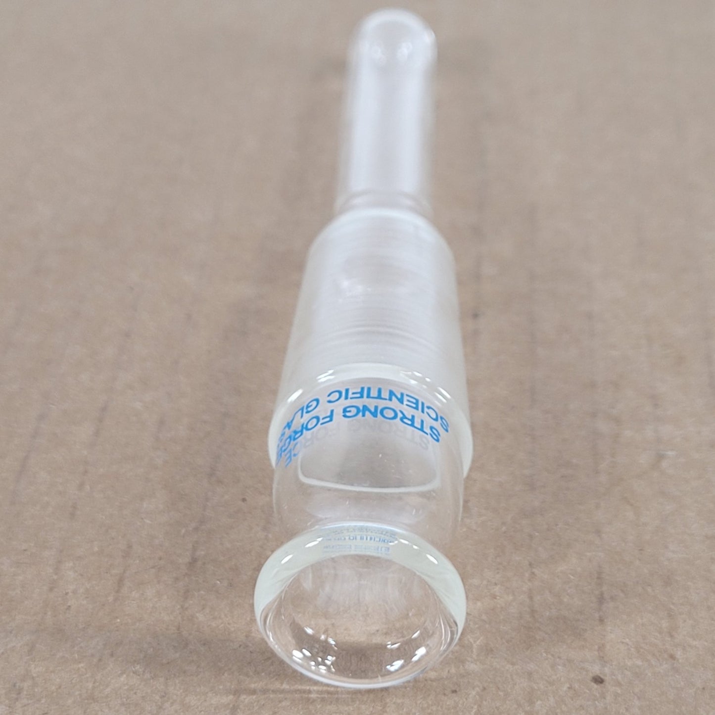 Set of 2 Unbranded Glass Thermometer Adapters 24/40 Outer Joint 145/155mm Height