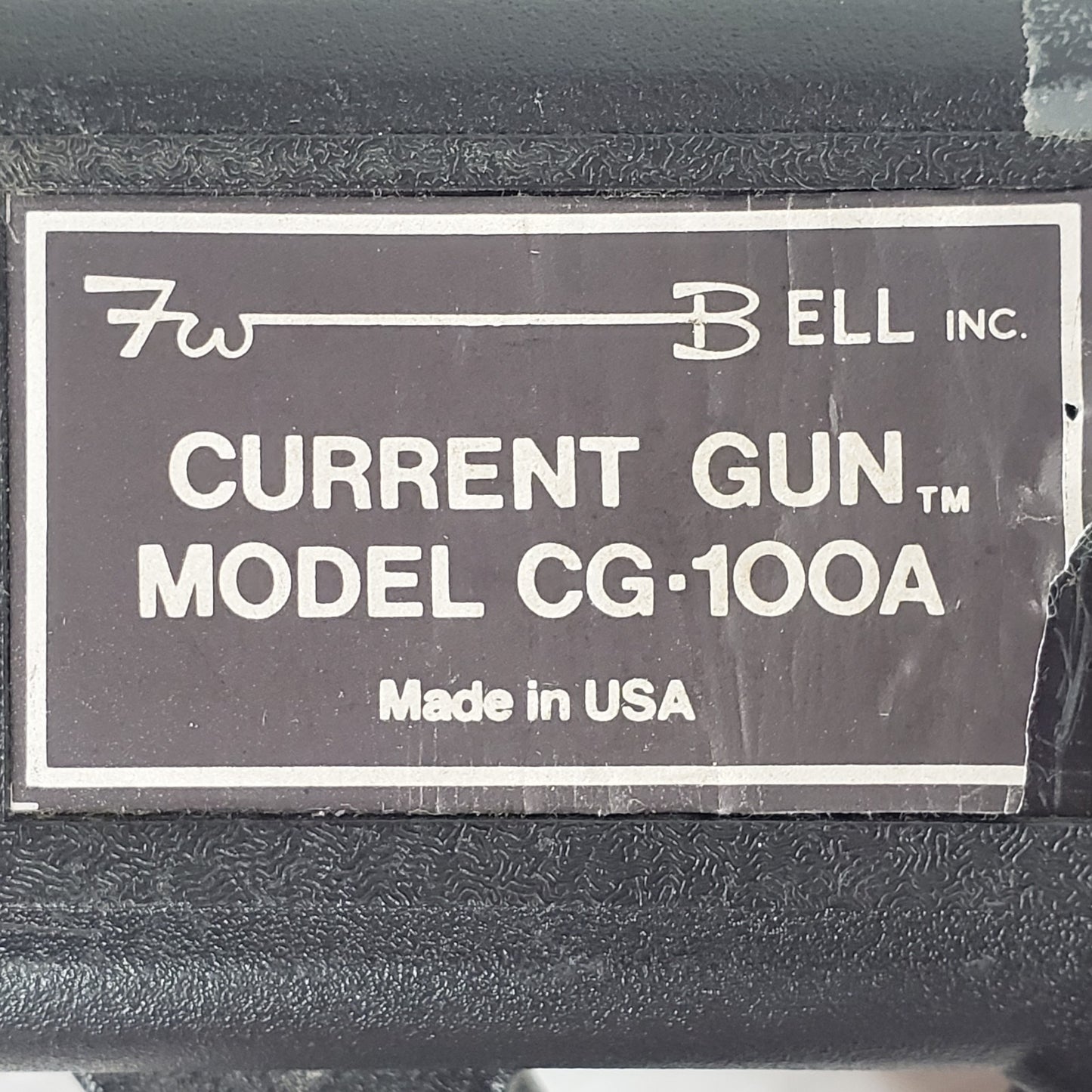 F.W. Bell CG-100A Current Gun AC/DC Clamp-On Current Probe 10A 100A