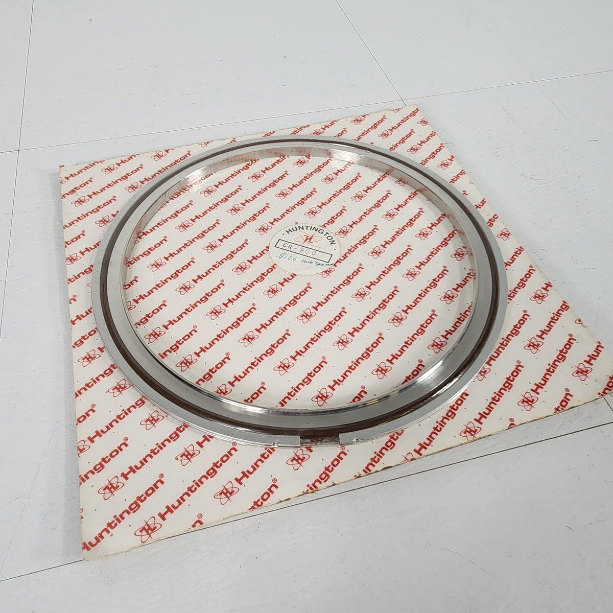 Huntington CR-800 ISO200 NW200 8" Vacuum Centering Ring Viton O-Ring