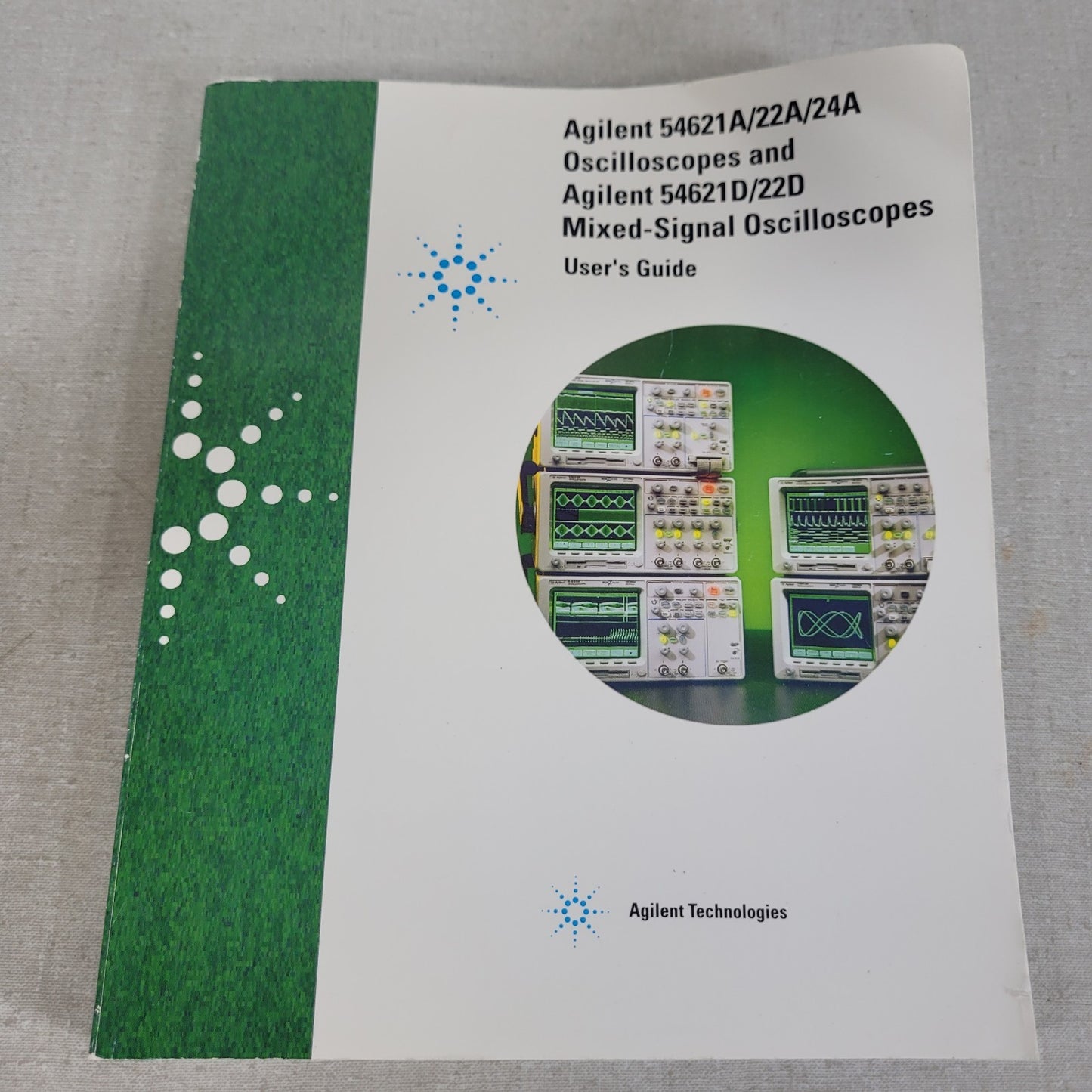 Agilent HP 54622-97014 54621A 54622A 54624A 54621D 54622D Oscilloscope Manual