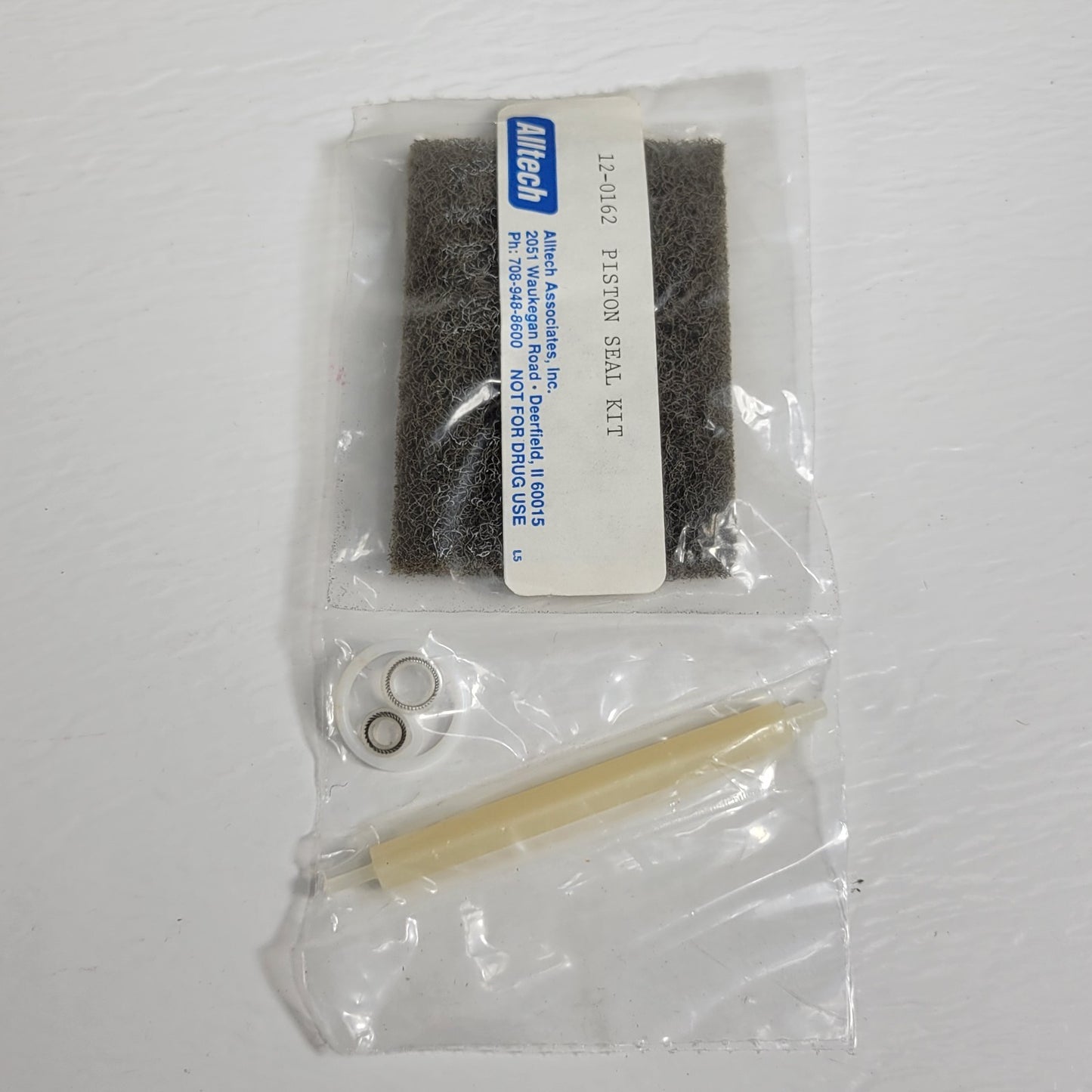 Alltech 12-0162 HPLC Pump Piston Seal Kit Chromatography Replacement Parts
