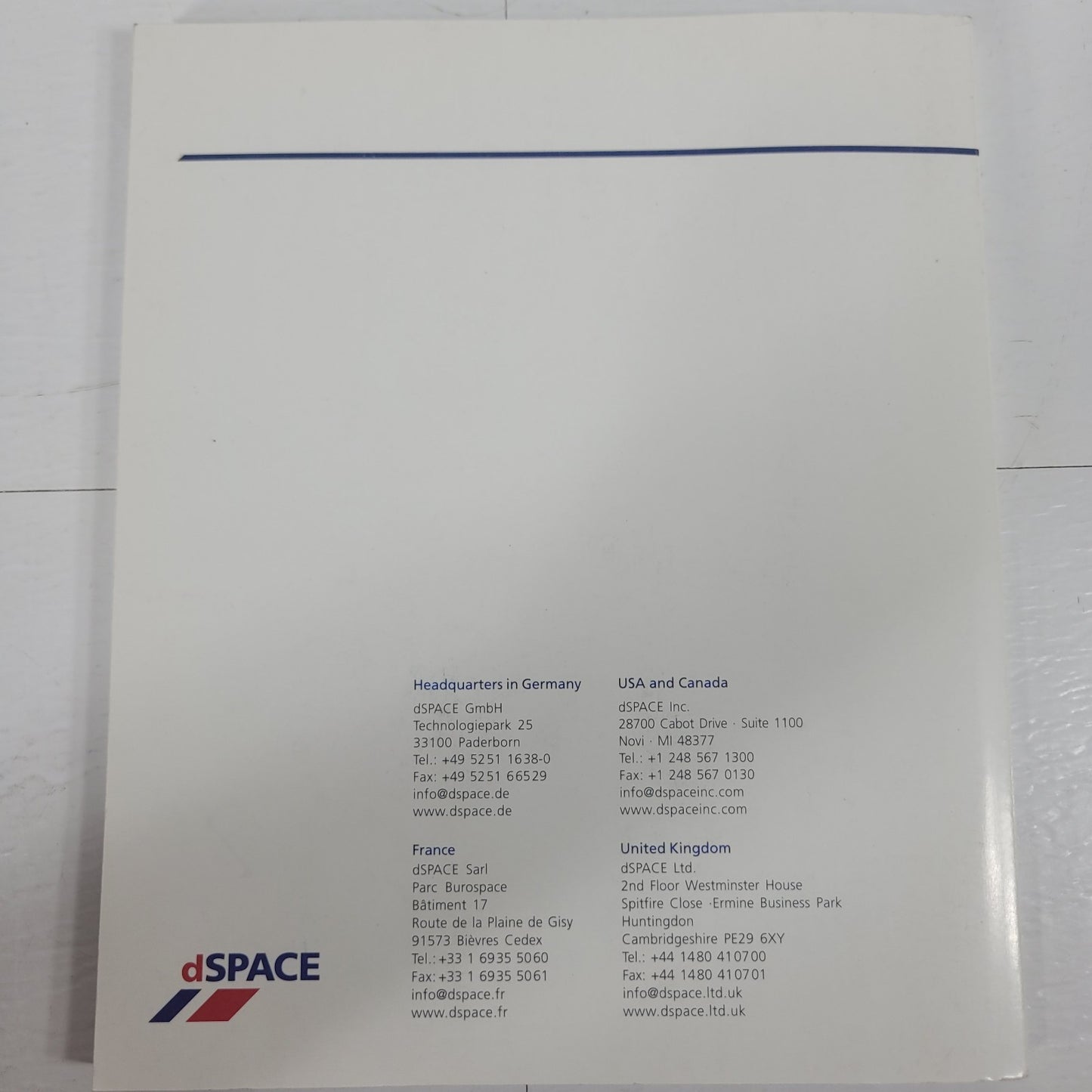 dSPACE MLIB MTRACE MATLAB Interface Trace Libraries Manual Release 3.4 2002