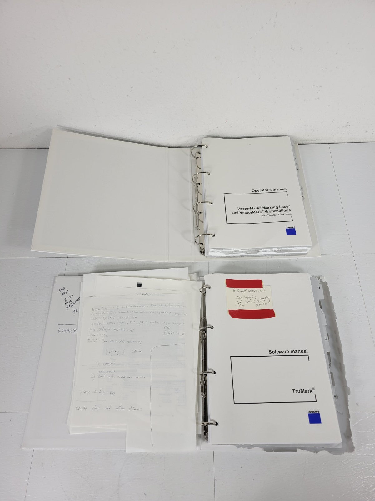 TRUMPF VWS800 VectorMark Laser Marking Workstation w/ Accessories Parts/Repair
