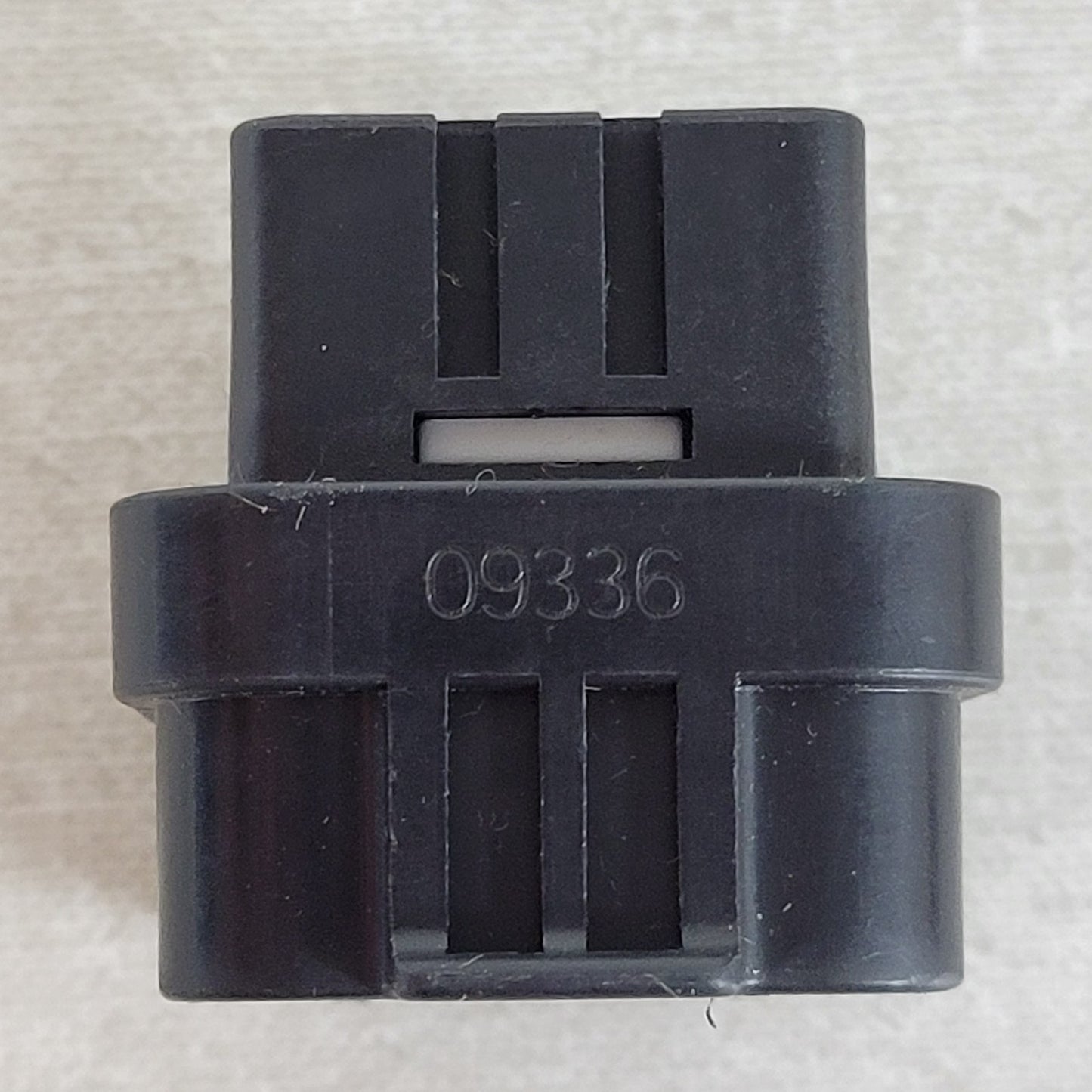 TE Connectivity AMP 3-1437290-7 26-Position 3.00mm Plug Housing Connector Black