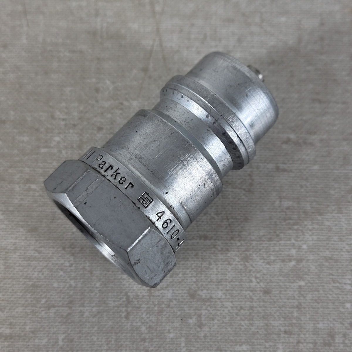 Parker 4610-4 Allis-Chalmers 1/2" NPTF Male Hydraulic Quick Coupler Tip