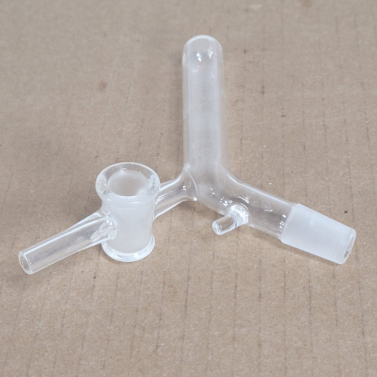 Kontes Schlenk Reaction Tube w/Stopcock 105° Bend 14/20 Outer Joint  10mL