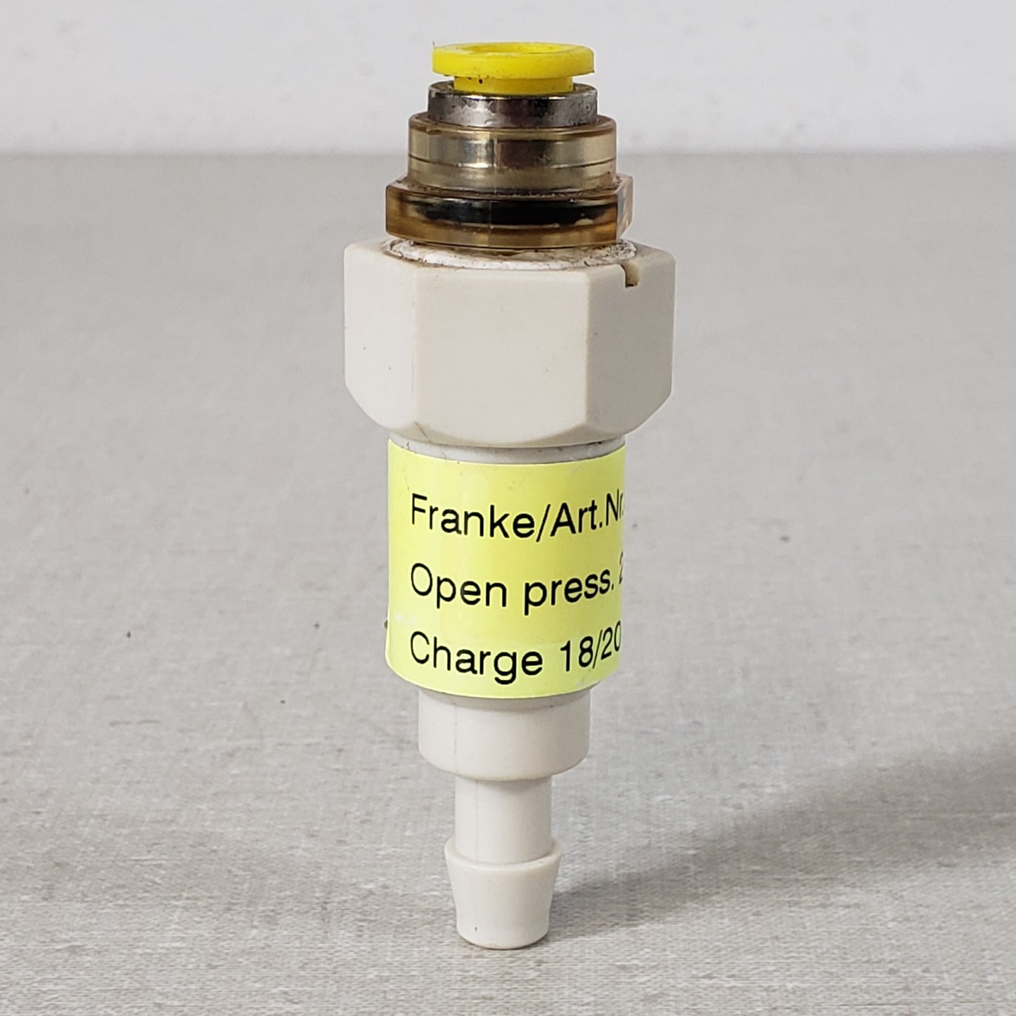 Franke 560.0001.760 Pressure Relief Valve 2.8 Bar From an A800 Esspresso Machine