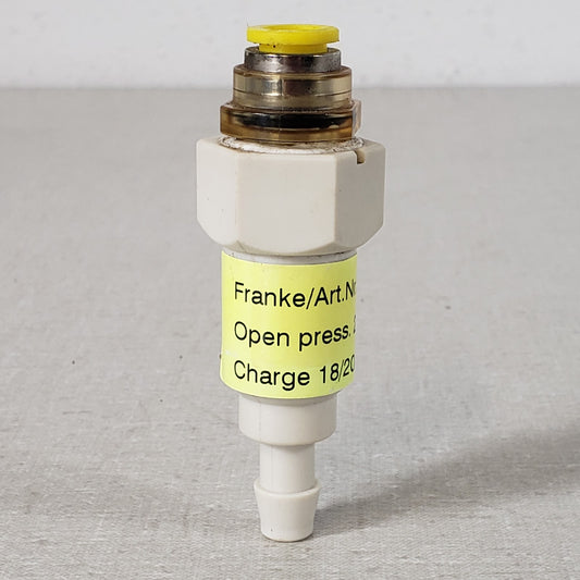 Franke 560.0001.760 Pressure Relief Valve 2.8 Bar From an A800 Esspresso Machine