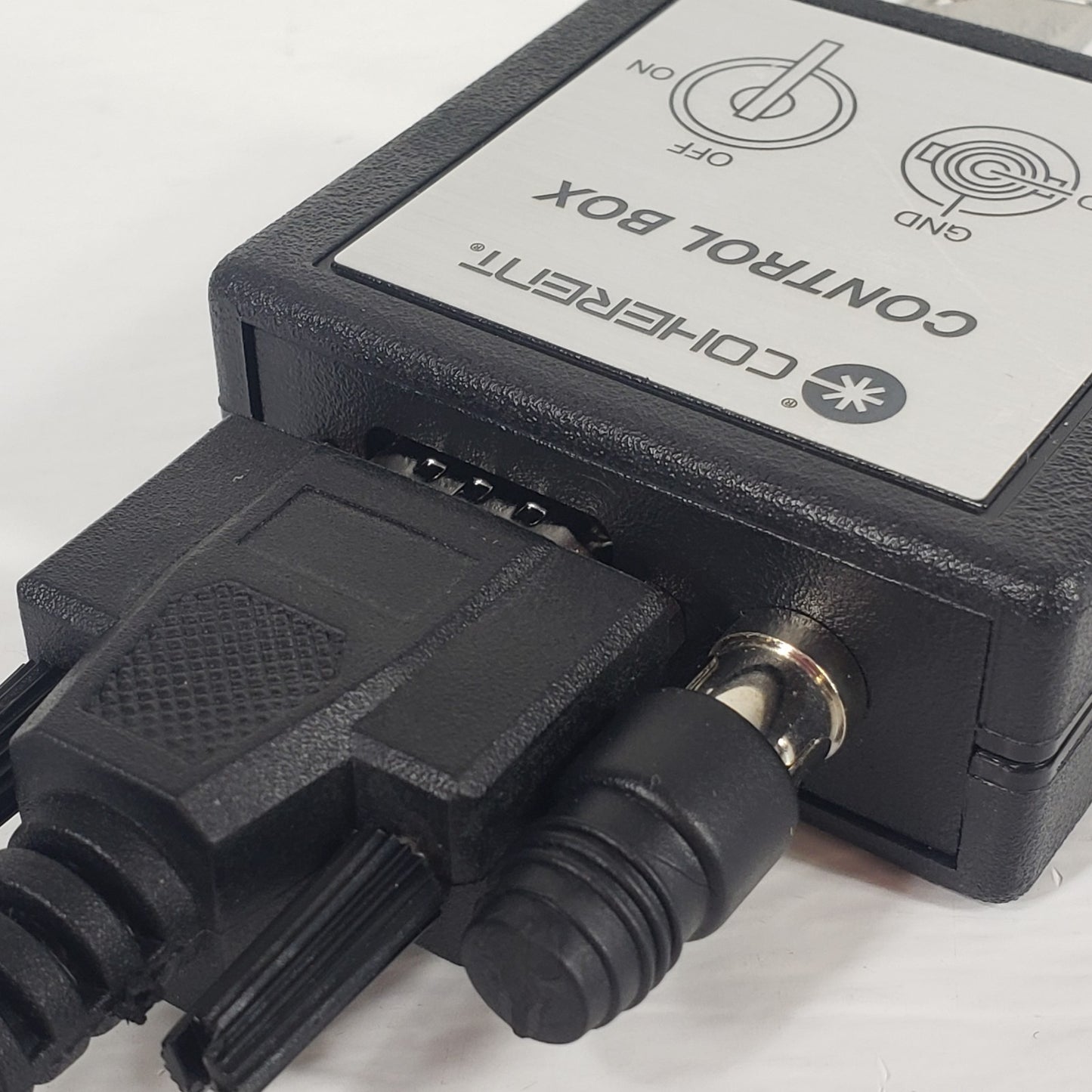 Coherent 1039966 CUBE CDRH Laser Control Box w/ 2 Keys & DB9-to-5-Pin Cable