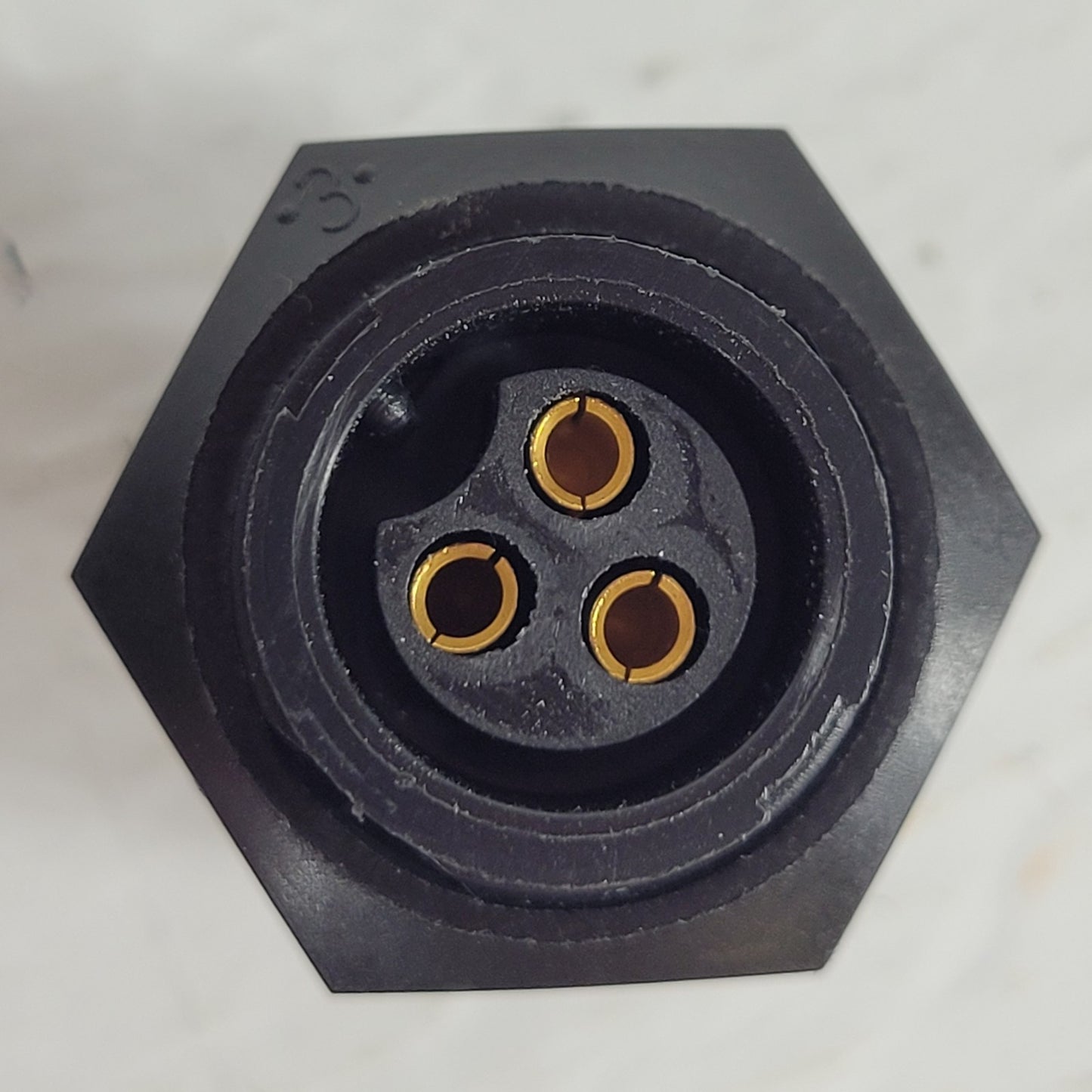 1 Unit Conxall 4182-3SG-300 Connector Solder Cup 3 Socket Gold over Nickel -55