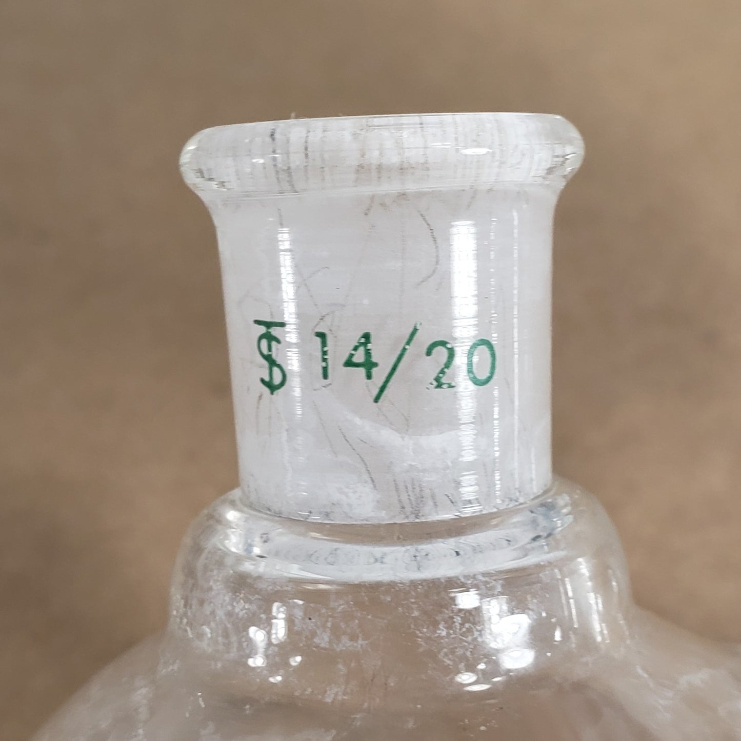 Lot of 3 Chemglass AF-0529-04/02 250/100mL Round Bottom Flasks CN 24/40 14/20