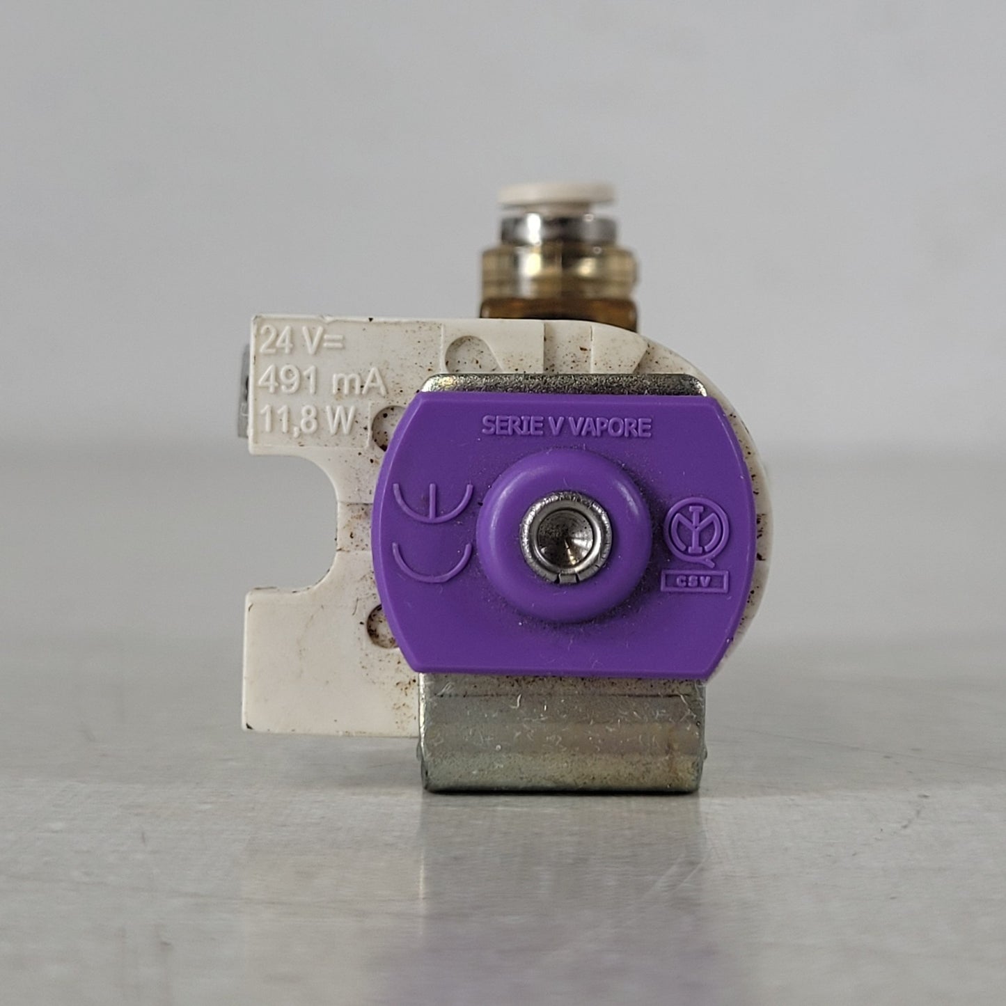 Franke 1560359 Single Coil 2-Way Solenoid Valve from an A800 Espresso Machine