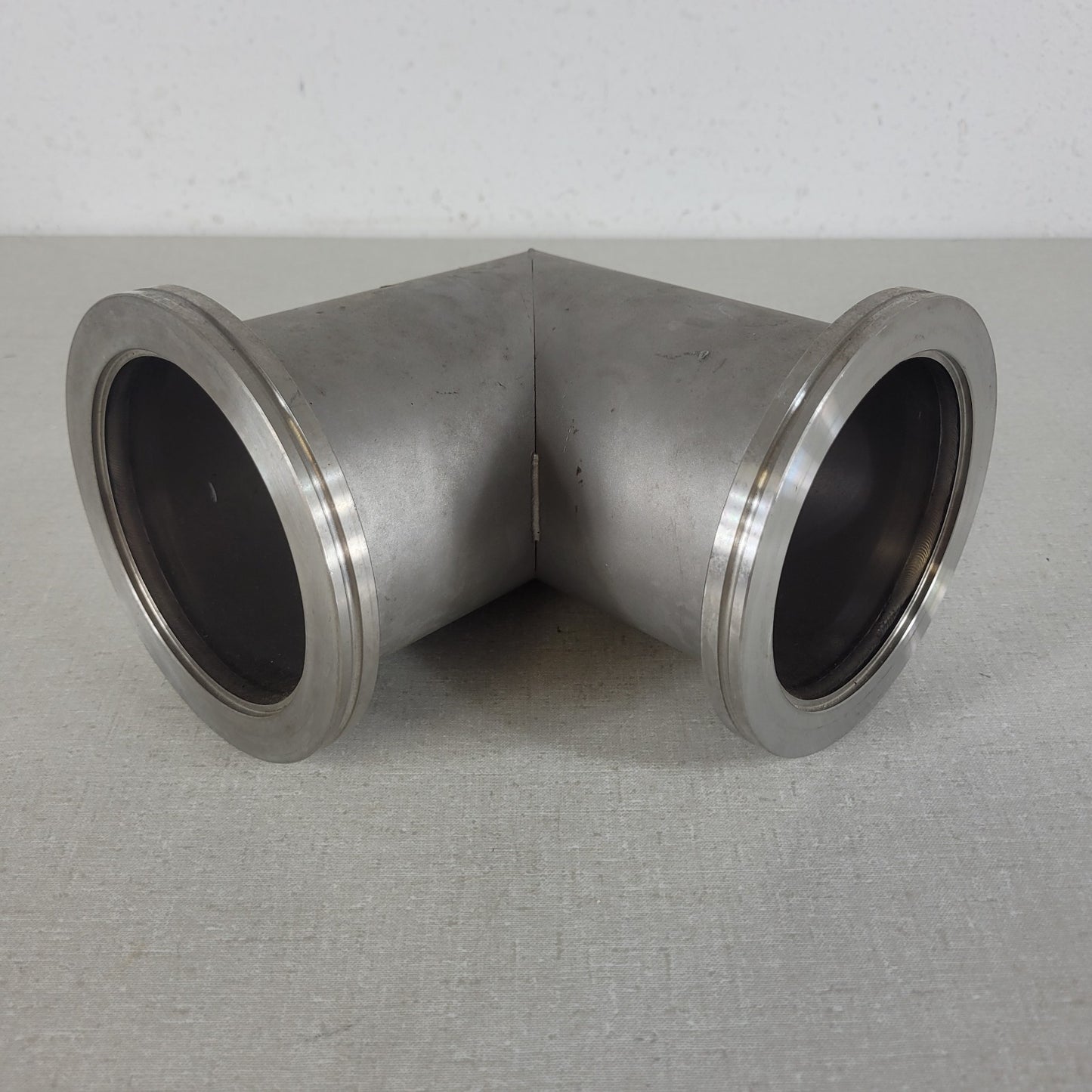 ISO-100K Right Angle Compact Elbow UHV Vacuum Fitting Stainless Steel ISO K 100