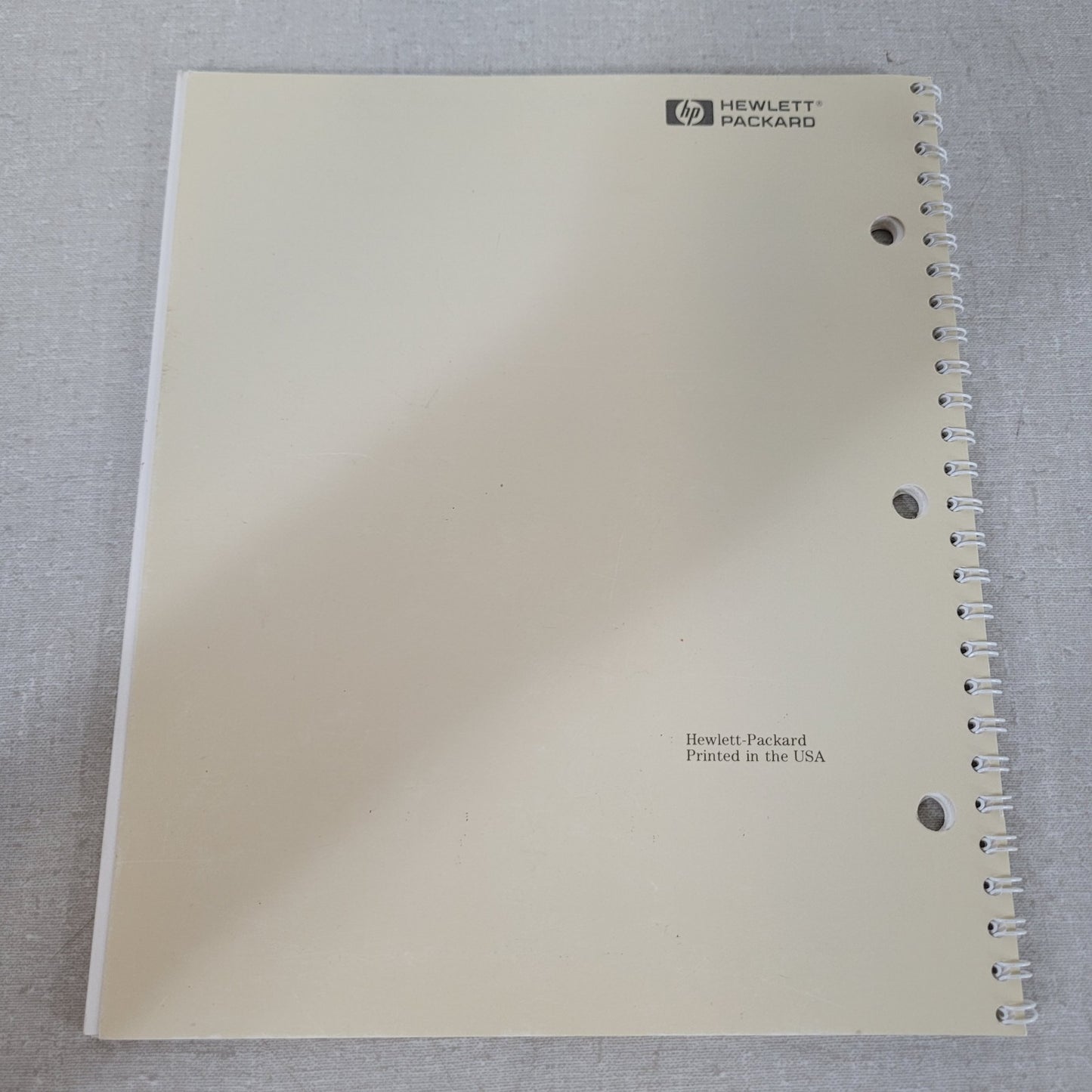 HP 54600A 54601A Oscilloscopes Programmer's Guide QuickC QuickBASIC 54600-90912