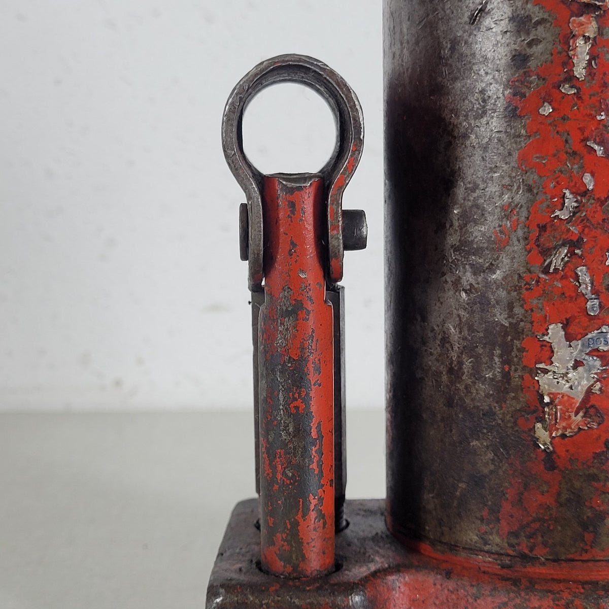 Vintage Hydraulic Bottle Jack Heavy Duty Manual Pump Red Parts / Repair