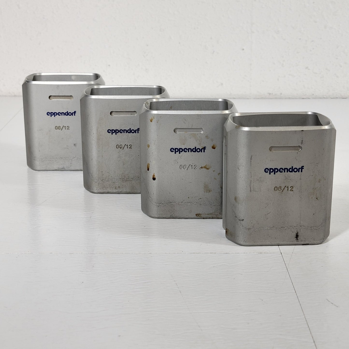 Eppendorf 022638084 250mL Rotor Buckets A-4-62 5810 5810R Lot of 4