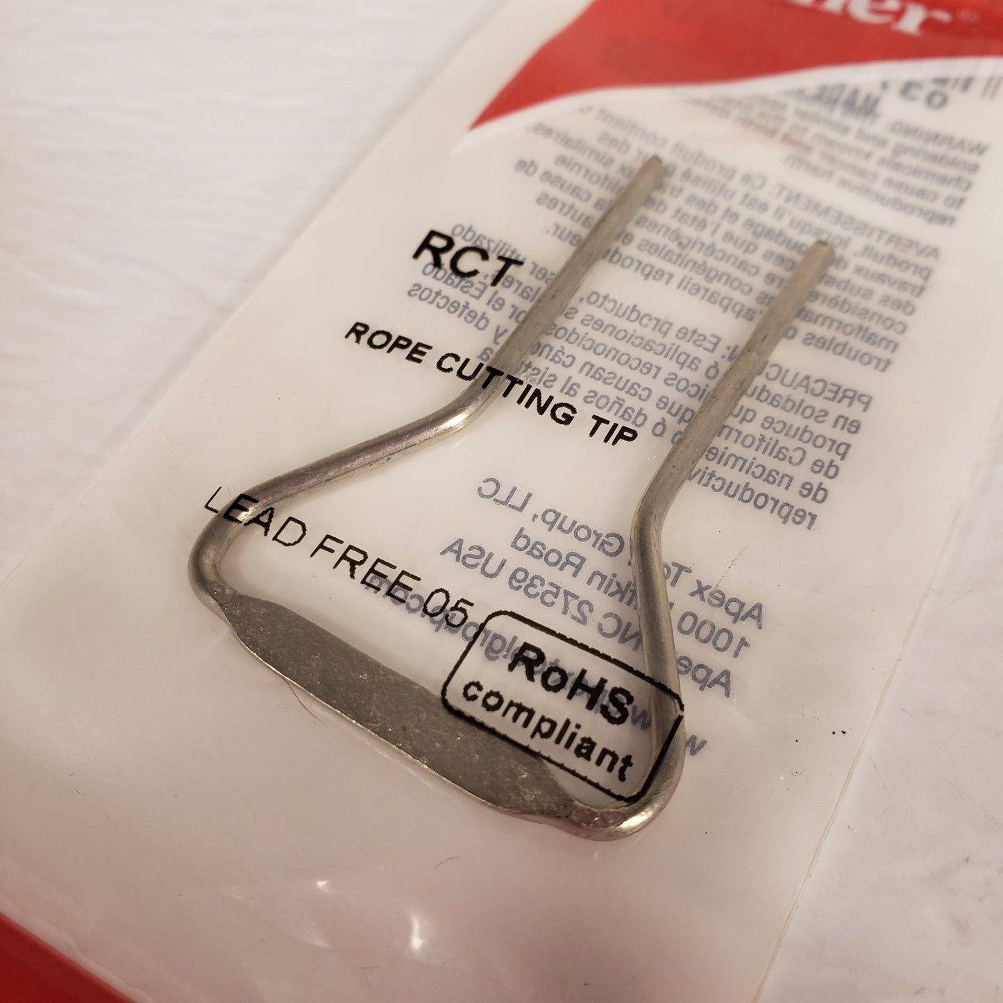 Lot of 4 Weller RCT Rope Cutting Tips 8200 D550 D650 9400 Soldering Guns