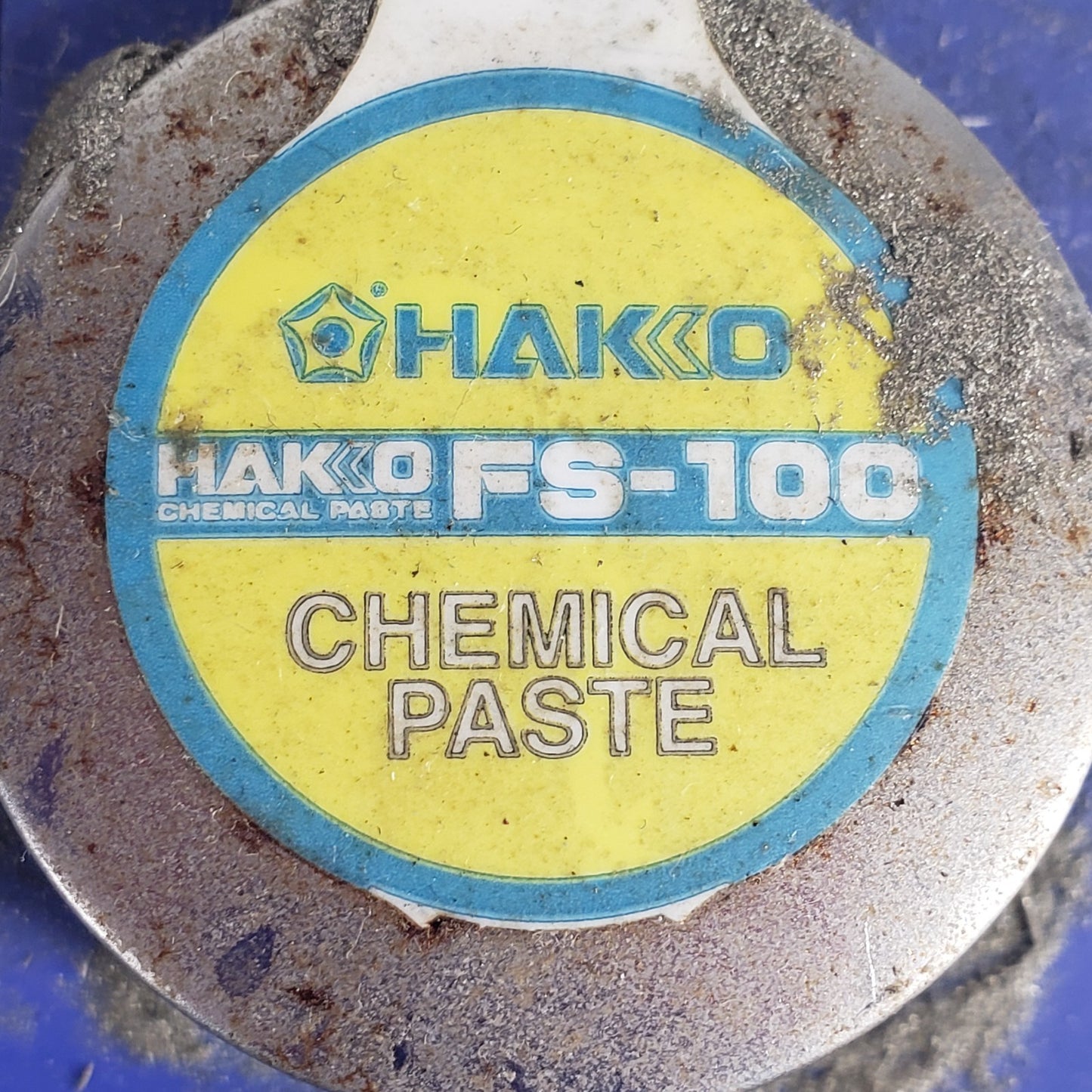 HAKKO FT-700, FS-100 Tip Polisher and Chemical Paste For Soldering Irons