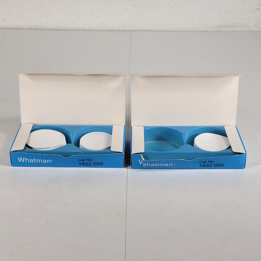 WHATMAN 1822-055 55mm Glass Microfiber Filters, Two Partial Packs, 100+ Circles