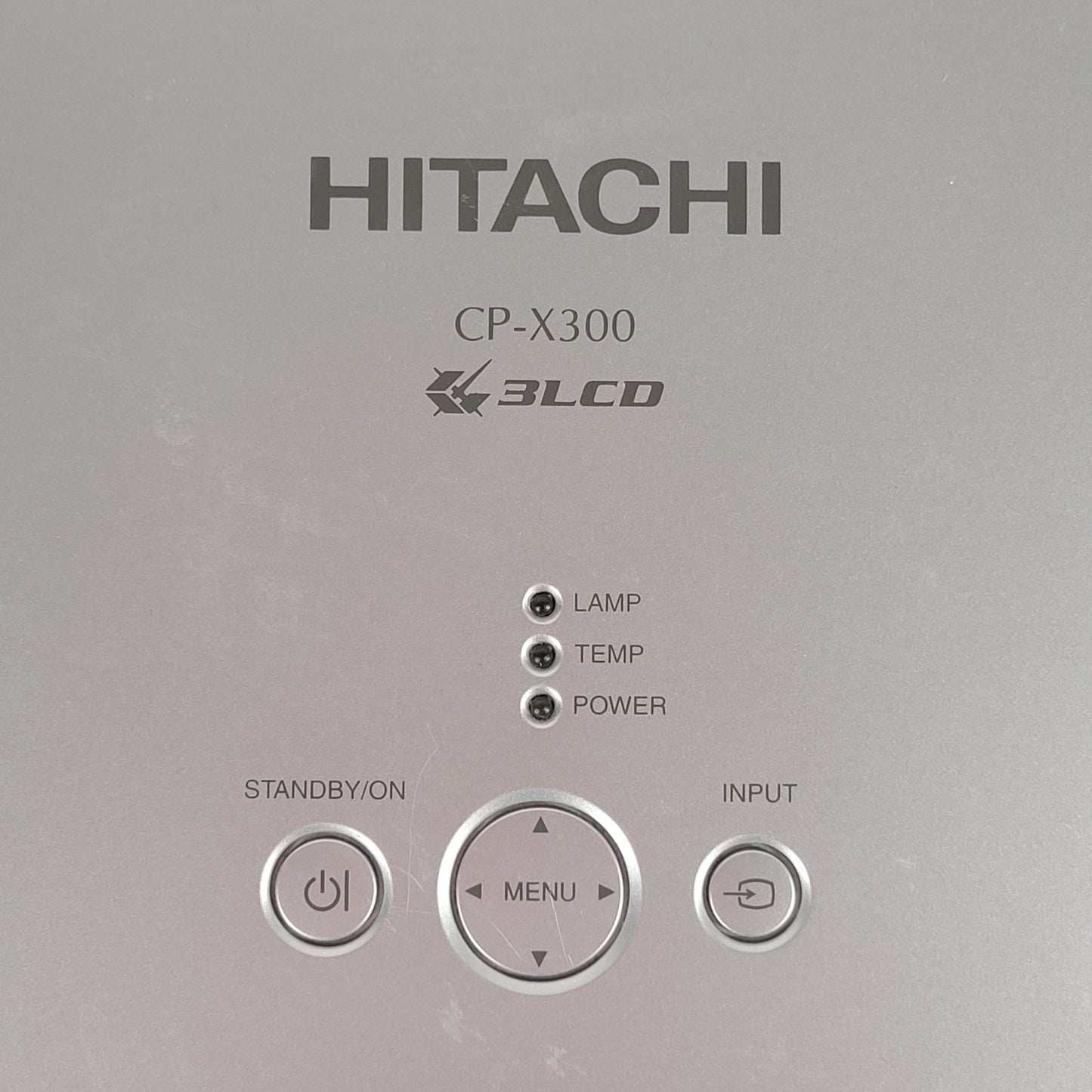 TESTED HITACHI CP-X300 3LCD Conference Room Portable Projector, VGA, S-VIDEO