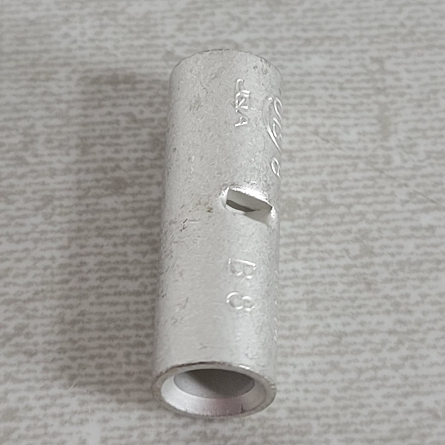 Nichifu B8 Bare Crimp Sleeve Butt Splice Terminal 8 AWG 100pc Box JIS