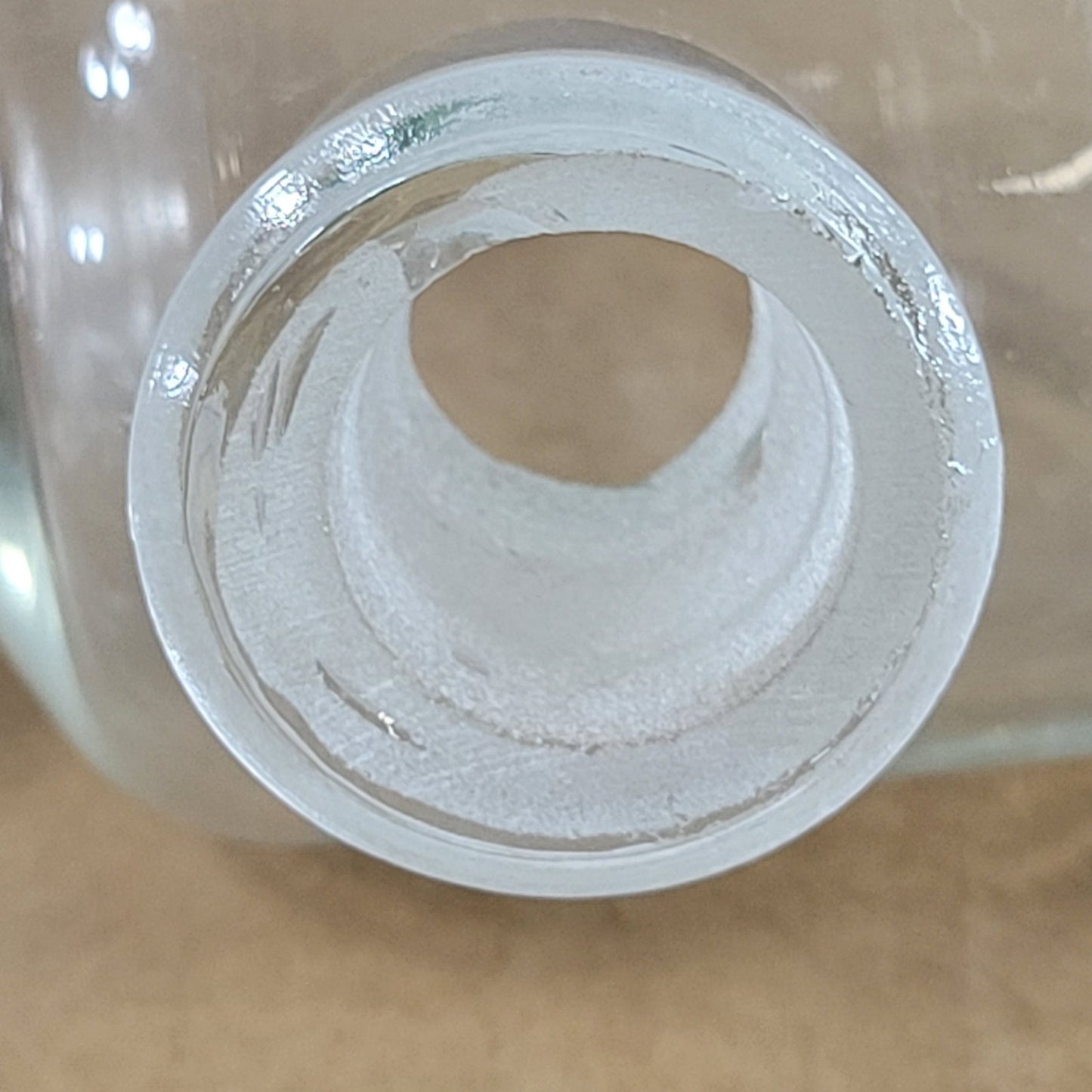 Unbranded Glass Drying Tower 34/35 Top Joint 19/22 Bottom Joint 10-3/4" Tall