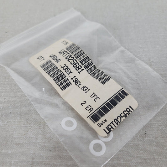 Waters WAT025681 Lot of 5 PTFE HPLC Pump Check Valve Seal Washers